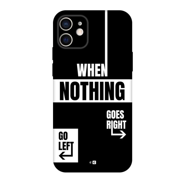 Alternate Plan Back Case for iPhone 12 Pro
